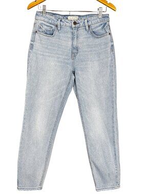 Unpublished Jeans Sz 30 Light Wash Straight Leg High Rise Vintage Style Denim